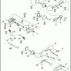 FLHTCI 1FFW ELECTRA GLIDE CLASSIC (2006) TAIL LAMP & REAR TURN SIGNALS