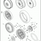 FXSTD 1BSY SOFTAIL DEUCE (2006) Заднее колесо