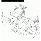 VRSCD 1HDZ VRSCD NIGHT ROD (2006) EXHAUST SYSTEM - VRSCD & VRSCR