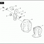 FXSTD 1BSY SOFTAIL DEUCE (2006) Клаксон