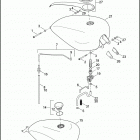 XL1200L 1CWP SPORTSTER 1200 LOW (2006) Топливный бак