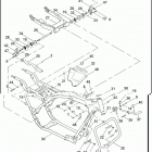 FLHTCUSE 1PRE CVO ULTRA CLASSIC (2006) FRAME, REAR FORK, & JIFFY STAND             (CONTINUED)