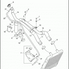 VRXSE 7RC7 CVO VR DESTROYER (2006) COOLANT HOSES  /  BOTTLE
