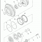 FLHTPI 1FMW ELECTRA GLIDE STANDARD POLICE (2006) Сцепление