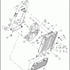 VRSCSE2 1PPG CVO V-ROD (2006) RADIATOR  /  OIL COOLER