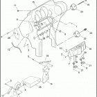 FLHTPI 1FMW ELECTRA GLIDE STANDARD POLICE (2006) INNER FAIRING - FLHTPI