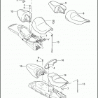 VRSCA 1HAZ VRSCA V-ROD (2006) SEATS
