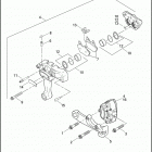 FXSTD 1BSY SOFTAIL DEUCE (2006) Задний суппорт
