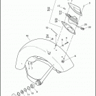 FLSTSC 1BRY SPRINGER CLASSIC (2006) FRONT FENDER - FLSTSC / I