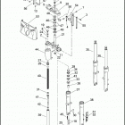 FLSTF 1BMY FAT BOY (2006) FRONT FORK - FLST / I, FLSTC / I, FLSTF / I, & FLSTN / I