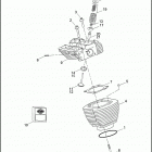 FLHTCUSE 1PRE CVO ULTRA CLASSIC (2006) CYLINDERS, HEADS, & VALVES