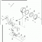 FLHTCUSE 1PRE CVO ULTRA CLASSIC (2006) PASSING LAMPS & FRONT TURN SIGNALS