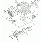 FXDWGI 1GP1 DYNA WIDE GLIDE (2006) TRANSMISSION BEARINGS & SIDE COVERS