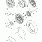 FLHTCI 1FFW ELECTRA GLIDE CLASSIC (2006) Заднее колесо