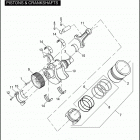 VRXSE 7RC7 CVO VR DESTROYER (2006) PISTONS & CRANKSHAFTS