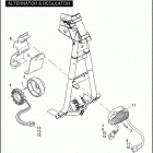 FXDWGI 1GP1 DYNA WIDE GLIDE (2006) ALTERNATOR & REGULATOR