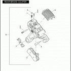 VRSCA 1HAZ VRSCA V-ROD (2006) Задний суппорт