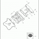 VRSCSE2 1PPG CVO V-ROD (2006) CAM COVERS - FRONT SHOWN