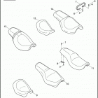 FXDWGI 1GP1 DYNA WIDE GLIDE (2006) SEATS