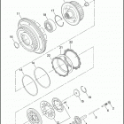 FLHTCI 1FFW ELECTRA GLIDE CLASSIC (2006) Сцепление