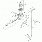 VRXSE 7RC7 CVO VR DESTROYER (2006) FRONT BRAKE CONTROL
