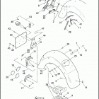 FLHTCI 1FFW ELECTRA GLIDE CLASSIC (2006) Задний бампер