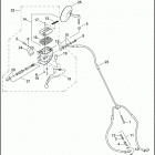 VRSCA 1HAZ VRSCA V-ROD (2006) FRONT BRAKE CONTROL