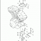 FLHTCI 1FFW ELECTRA GLIDE CLASSIC (2006) ENGINE MOUNTS & STABILIZER LINKS
