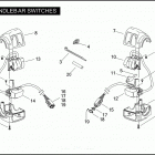 FXSTD 1BSY SOFTAIL DEUCE (2006) HANDLEBAR SWITCHES