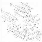 FLSTSC 1BRY SPRINGER CLASSIC (2006) EXHAUST SYSTEM - FLSTSC / I