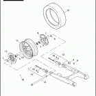 VRXSE 7RC7 CVO VR DESTROYER (2006) Заднее колесо