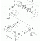 FXSTD 1BSY SOFTAIL DEUCE (2006) FRONT TURN SIGNALS