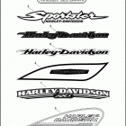 XL1200L 1CWP SPORTSTER 1200 LOW (2006) FUEL TANK TRIM