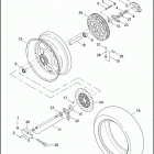 FLSTFSE2 1PNF CVO FAT BOY (2006) Заднее колесо