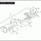 VRXSE 7RC7 CVO VR DESTROYER (2006) Передний суппорт