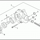 VRXSE 7RC7 CVO VR DESTROYER (2006) Масляный насос
