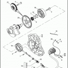 VRSCSE2 1PPG CVO V-ROD (2006) ALTERNATOR & REGULATOR