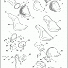 FXSTD 1BSY SOFTAIL DEUCE (2006) SEATS
