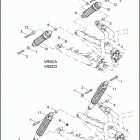 VRSCA 1HAZ VRSCA V-ROD (2006) SHOCK ABSORBERS - HYDRAULIC