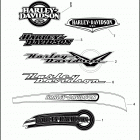 FLHTCI 1FFW ELECTRA GLIDE CLASSIC (2006) FUEL TANK TRIM