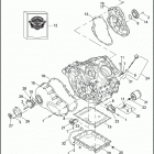 VRSCSE2 1PPG CVO V-ROD (2006) COVERS, OIL PAN / FILTER / PICKUP