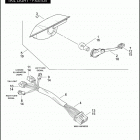 FXSTD 1BSY SOFTAIL DEUCE (2006) TAIL LAMP - FXSTD / I