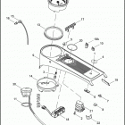FLHR 1FDV ROAD KING (2006) FUEL TANK INSTRUMENTS - FLHR, FLHRI, FLHRCI