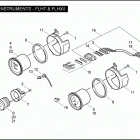 FLHTCI 1FFW ELECTRA GLIDE CLASSIC (2006) INSTRUMENTS - FLHT & FLHX / I
