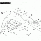 SIDECAR FOR FLHT/I 8SLX FLHT/I SIDECAR (2006) SIDECAR FENDER