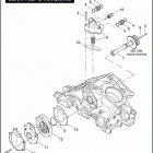 VRSCSE2 1PPG CVO V-ROD (2006) WATER PUMP & THERMOSTAT