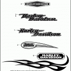 FXDWGI 1GP1 DYNA WIDE GLIDE (2006) FUEL TANK TRIM