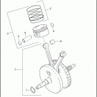 FLHTCI 1FFW ELECTRA GLIDE CLASSIC (2006) PISTONS & FLYWHEEL ASSEMBLY - TWIN CAM 88 ™