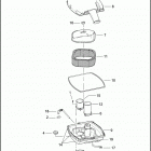 VRSCSE2 1PPG CVO V-ROD (2006) Воздушный фильтр