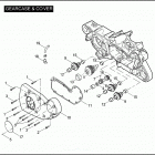 XL1200L 1CWP SPORTSTER 1200 LOW (2006) GEARCASE & COVER